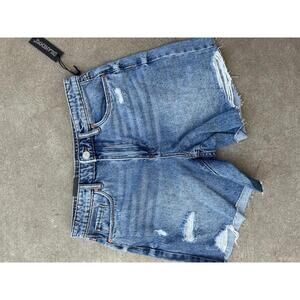 NWT BlankNYC Distressed Denim Shorts - New with Tags